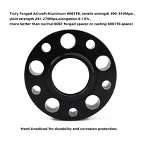 2 PIÈCES Forge Entretoises De Roue 5X120 72.56mm 15/20mm Avec Extension 12.9 Boulons de qualité Cône M12X1.5 Pour BMW