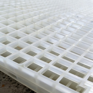 Rejilla de drenaje de fibra de vidrio FRP a medida para lavado de coches, rejilla de drenaje FRP, panel de suelo para pasillos - Product Image 6