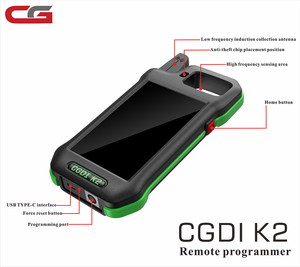 2024 Cgdl K2 Chuyên Nghiệp Công Cụ Chính Từ Xa Máy Phát Điện Hỗ Trợ 96Bit Id48 Tự Động Từ Xa Lập Trình Viên Cgdi K2 - Product Image 4