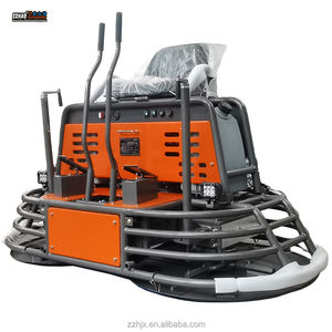 Aufsitz-Glättmaschine für Betonböden, Benzinbetriebene Doppelscheiben-Straßen-Glättmaschine - Product Image 5