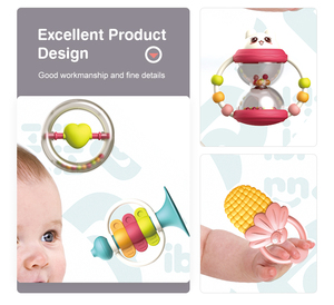 Set di Sonagli Musicali di Sicurezza per Neonati, Campanello da Mano in Plastica ABS per Bambini - Product Image 5