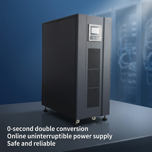 ยูพีเอสออนไลน์แบบสามเฟส 80kVA 64kW ความถี่ต่ำ 380V 400V พร้อมคลื่นไซน์บริสุทธิ์ สำหรับศูนย์ข้อมูล ระบบสำรองไฟอุตสาหกรรม ใช้งานได้อย่างปลอดภัย - Product Image 1