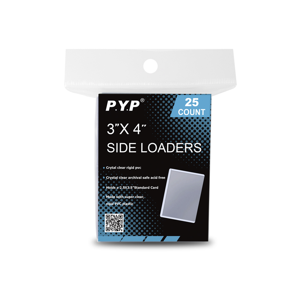 Card Slab Protector 25 Rigid - Side Load, 3 3/4 X 5 7/8, Clear Plastic  Toploaders Postcard Protectors