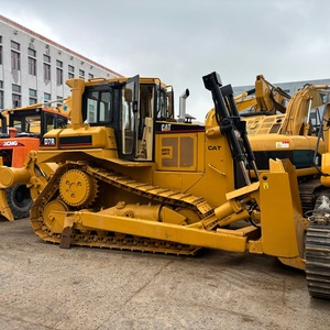 Bulldozer Caterpillar D7R 228 ch sur chenilles, jaune, engin de terrassement à usage général - Product Image 4