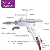 Tête de soudage laser portable Startnow SUP21T/23T sans contrôleur d'alimentation automatique de fil système de soudage Machine à souder les fibres