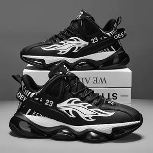 Nouvelle mode de baskets respirantes décontractées à lacets baskets de course de haute qualité pour hommes - Product Image 4