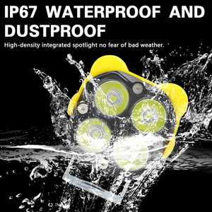 ไฟทำงานขนาดเล็ก 3 นิ้ว 40 วัตต์ ดีไซน์ใบโคลเวอร์สี่แฉก ไฟหน้า LED สีขาว ไฟส่องสว่างสำหรับขับขี่บนถนนแบบสูง/ต่ำ รุ่น MO16 รับประกัน 2 ปี - Product Image 5