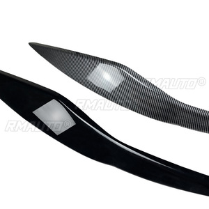 Auto Head Light Lamp Eyelids Eyebrow Headlight <b>Decoration</b> <b>Car</b> Styling Trim for Ford Fiesta MK6 2008-2012 <b>Car</b> <b>Accessories</b> - Product Image 6