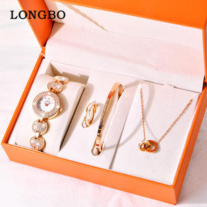 แหวนสร้อยข้อมือสร้อยคอสุดหรูสำหรับผู้หญิงนาฬิกาฤดูร้อนสำหรับนาฬิกาข้อมือผู้หญิง - Product Image 2