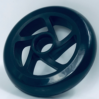 Roue de pneu Pu à rebond de 4.3 pouces pour roue de patin à roulettes 109*24mm