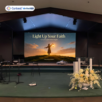 Canbest Fiw Serie P2.5 2,5mm 3840x2880mm 12,6x9,45ft Indoor LED-Videowand-Display für Auditorium-Projektoren in El Salvador