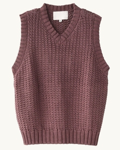 Vente <span class=keywords><strong>en</strong></span> gros de pull <span class=keywords><strong>en</strong></span> tricot épais pour hommes, <span class=keywords><strong>gilet</strong></span> à col <span class=keywords><strong>en</strong></span> V, pull <span class=keywords><strong>en</strong></span> coton épais au point de mousse, pull sans manches - Product Image 5