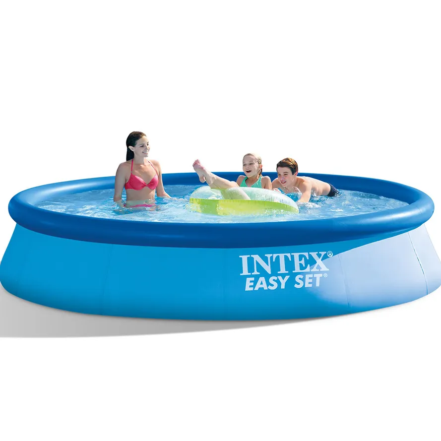 2021 INTEX 26166 15FT X 42IN Easy Set piscina con accessori