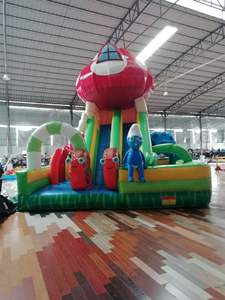 Castillo Inflable con Forma de Hongo - Material de PVC para Uso Comercial en Exteriores - Product Image 2