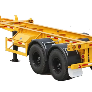รถกึ่งพ่วงโครงเหล็ก20FT และ40ft จากผู้ผลิตในจีน - Product Image 1
