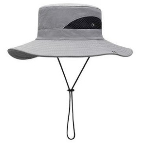 Sombrero de Pesca y Senderismo para Hombre, de Ala Ancha, Transpirable, con Protección Solar, Gorra Deportiva para Adultos - Product Image 4