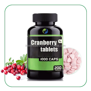 Private Label Raw Material Cranberry Extract <b>Tablet</b> Supplements Probiotic Cranberry <b>Tablets</b> for Women - Product Image 1