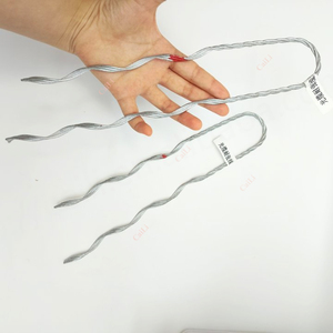 Pince de tension préformée pour câble ADSS/OPGW en alliage d'aluminium de haute qualité Gamme de diamètres personnalisés 7-24mm - Product Image 4