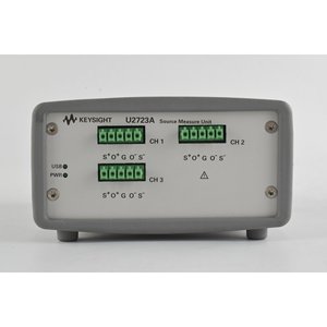 Keysight U2723A USB Modular Source/Measure Unit 3-<b>Channel</b> Metal/<b>Plastic</b> 40x40x30cm U2723A Keysight U2723A USB Modular Source/Mea - Product Image 1