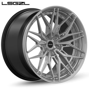 Geschmiedete Felgen für Mercedes 5x114.3 5x130 5x120 18 19 20 21 22 Zoll Carbonfaser mit Vollcarbon-Felgenbett für BMW Audi - Product Image 5