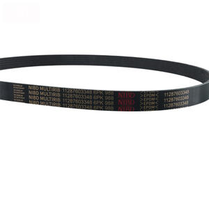 Cinghia motore 11287603348 con costine a V 6 pk988 per BMW <span class=keywords><strong>F20</strong></span> F21 F30 F31 F35 motore N13 B48 N20 <span class=keywords><strong>N47</strong></span> - Product Image 2