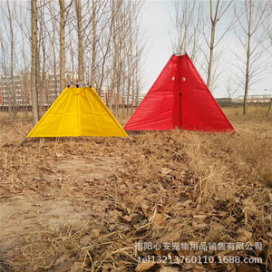 Bunker triangulaire camouflage pour l'entraînement canin – Équipement durable pour la pratique de la recherche canine en extérieur - Product Image 3