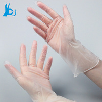 Gants en vinyle jetables sans poudre vente en gros en usine