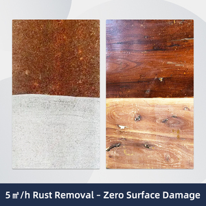 Machine de décapage de rouille au laser portable 200W, nettoyeur à impulsions pour la peinture, l'huile, l'oxyde et le nettoyage des surfaces - Product Image 3