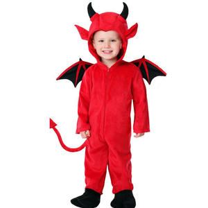 <span class=keywords><strong>Disfraz</strong></span> de Pequeño Diablo Satánico para Niños, Juego de Roles para Fiesta de Fantasmas de Halloween, ZBHC-036 - Product Image 1