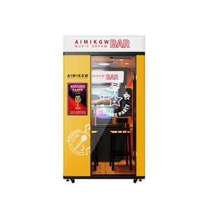 Tiền xu hoạt động phòng hát karaoke gian hàng mini tự phục vụ hát <span class=keywords><strong>Video</strong></span> Trò chơi Arcade karaoke tiền xu hoạt động KTV gian hàng - Product Image 4
