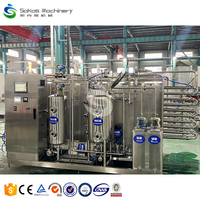 Machine industrielle de stérilisateur de tube UHT pour le lait/jus/bière-système continu de pasteurisation avec la certification de la CE