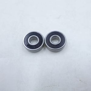Roulement à billes à gorge profonde en acier chromé 608 2RS P6 C0 pour skateboards, à lubrifier avec de la graisse - Product Image 1