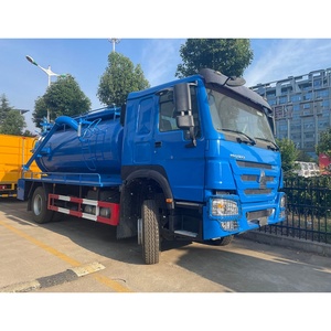 รถบรรทุกดูดสิ่งปฏิกูล Sinotruk HOWO TX 4x2 ใหม่เอี่ยม ขนาด 10 ลูกบาศก์เมตร 280 แรงม้า พวงมาลัยซ้าย พร้อมปั๊มดูดสิ่งปฏิกูล - Product Image 3