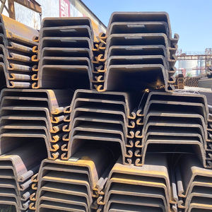 Vente en gros de feuilles de palplanches de haute qualité, 6 m, 9 m, 12 m, feuilles de palplanches laminées à chaud, type Z, pour travaux civils - Product Image 3