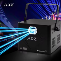 10 Watt Cinderella Effekt 10W Laser Show ILDA 3D Hochzeit mit Schneemaschine Projektor Disco Bühne Vollfarb-Animation DJ Laser