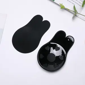 factory custom Rabbit Ear Silicone Self Adhesive Push Up Bras Lifting Nipple Covers