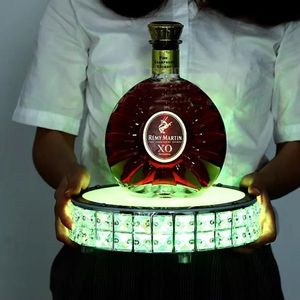 Espositore per bottiglie di vino a LED con diamante di cristallo con supporto XO per vino vino Champagne VIP servizio glorificatore decorazione presentatore - Product Image 3