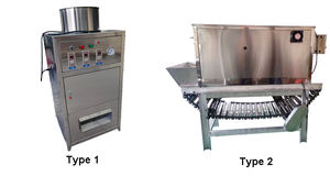 Automatische Pneumatische Edelstahl-Kettenzwirnmaschine für Zwiebeln mit Hoher Produktivität - Product Image 5