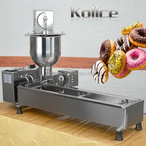 Kolice ücretsiz kargo kapı sıcak satış çörek ticari otomatik Mini Donut yapma makinesi