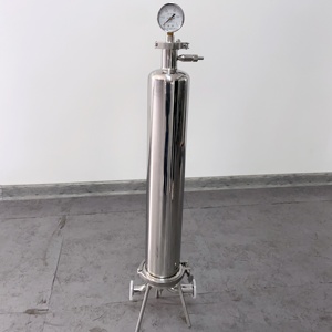 Giá tốt nhất vệ sinh thép không gỉ Cartridge Lọc nhà ở chất lỏng rượu vang nước dầu 5 10 20 30 40 inch lọc dầu vỏ - Product Image 5