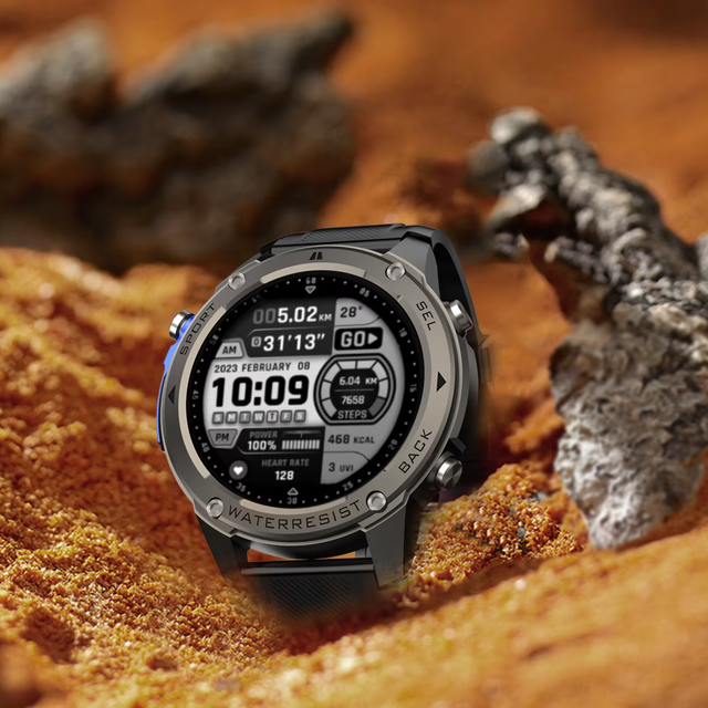 5ATM Swimming Waterproof Smart Watch for Men Dual-band GPS Positioning Multifunctional Sports Relogio Smartwatch Hombre