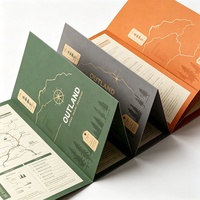 Pochette de présentation en carton recyclé pour documents promotionnels