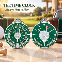 Marqueur de balle de golf magnétique personnalisé OEM avec pièce centrale amovible pour club de golf et promotion de marque