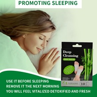 Chinaherbs Meilleures ventes : Patchs détoxifiants pour les pieds à base de plantes, favorisant le sommeil profond, avec fonction de massage, enrichis en vitamine C, sans œstrogène, sans parabène, CE