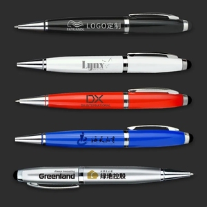 Touch Screen Pen USB <strong>Flash</strong> Drive 64GB Creative Business Gift Pen Drive 32GB Black <strong>Memory</strong> Stick White Pendrive 16GB 3 in 1 U Disk - Product Image 6