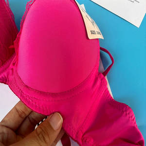 0.85 Dollar modèle CG156 taille 38-44 tasses B tasse en gros Sexy <span class=keywords><strong>Mature</strong></span> Push up dame Sexy poitrine pleine dentelle soutien-gorge avec des couleurs - Product Image 3