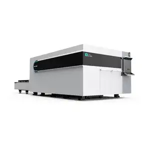 Mesin pemotong Laser CNC, mesin pukulan logam Laser CNC Pendulum hidrolik panjang 12*6000mm