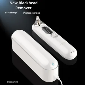 Removedor de Puntos Negros USB Portátil con 4 Cabezales de Succión, Limpiador Facial Electrónico de Poros, Aspirador de Puntos Negros y Blancos, Herramienta para el Cuidado de la Piel y el Acné - Product Image 3