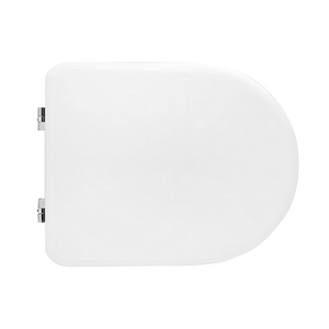 Asiento de inodoro para Althea Smart Shape 6, bisagras de expansión en forma de C, color blanco, 42 cm de longitud - Product Image 1