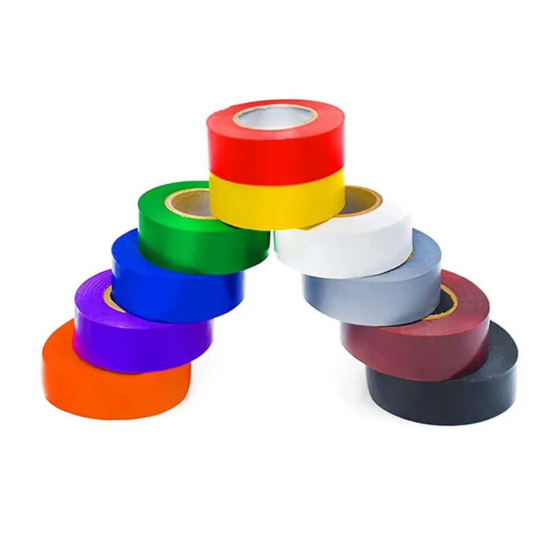 Custom Colored Automotive Brown Fleece 7 Mm 50Mm 30M 5M Pvc Duct Glue Electrical Insulation Tape